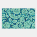 Victorian Arabesque, CANTARA Rectangular Sticker