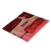 Victorian Arabesque, OPHELIA - Gothique Ceramic Tiles