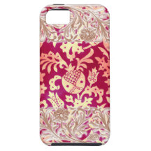 Victorian Arabesque, POMEGRANATE NOUVEAU iPhone 5 Case