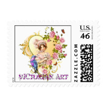 VICTORIAN ART VINTAGE POSTAGE