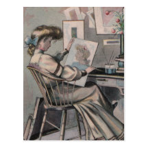 Victorian Artist Postcard
