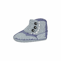 Victorian Baby Shoe embroidered shirts by ZazzleEmbroidery Victorian Baby Shoe embroidered shirts