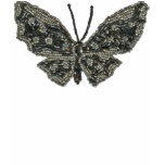 Victorian Beaded Butterfly Women's Shirt