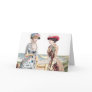 Victorian Beauties at the Beach - Greeting Card