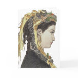 Victorian Beauty - Greeting Card - Customized
