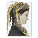 Victorian Beauty - Greeting Card - Customized