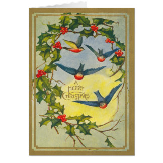 Victorian German Christmas Greeting Cards | Zazzle
