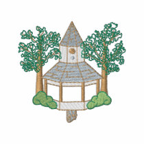 Victorian Birdhouse embroidered shirts by ZazzleEmbroidery Victorian Birdhouse embroidered shirts