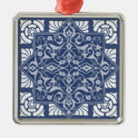 Victorian Blue Filigree Ornament