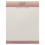Victorian Blush Customized Letterhead