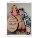 Victorian Boy and Girl Greeting Cards