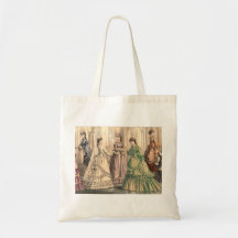 Victorian Bride and Attendants Canvas Bags