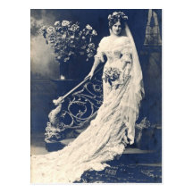 Victorian Bride Postcards