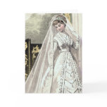 Victorian Bride Wedding Invitation Greeting Card