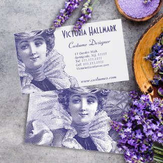 Victorian Calling Cards Vintage Clothing Costumes profilecard