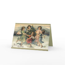Victorian Christmas Angel Card by golden_oldies Victorian Christmas Angel Card