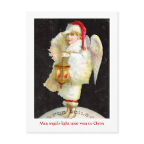 Victorian Christmas Angel postcards