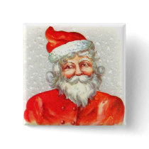 Victorian Christmas Button Pin by golden_oldies Victorian Christmas Button Pin