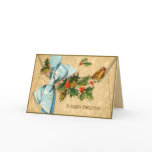 Victorian Christmas Card