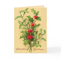 Victorian Christmas Card