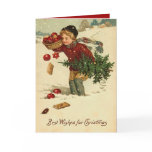 Victorian Christmas Card