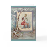 Victorian christmas card