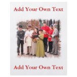 VICTORIAN CHRISTMAS CAROL SINGERS FULL COLOR FLYER