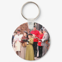 VICTORIAN CHRISTMAS CAROL SINGERS UK keychains by twocompany VICTORIAN CHRISTMAS CAROL SINGERS UK keychains