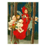 Victorian Christmas Faeries Card