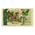 Victorian Christmas Gift Tags business cards
