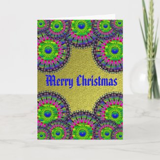 Victorian Christmas Greeting Card card