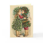 Victorian Christmas Kisses Card