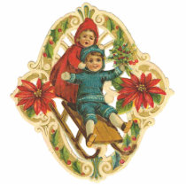 Victorian Christmas Ornament photo sculptures