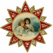 Ornamento do Natal do Victorian esculturas de fotografias by xmasstore Ornamento do Natal do Victorian esculturas de fotografias
