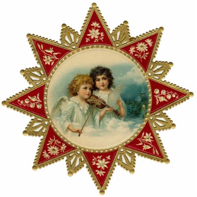 Victorian Christmas Ornament photo sculptures