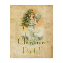 Victorian Christmas Party Custom Flyer