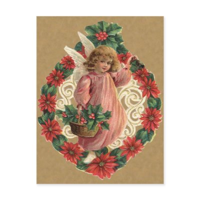 Victorian Christmas Postcard