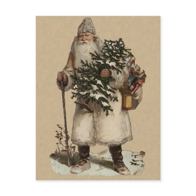 Victorian Christmas Postcard
