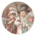 Victorian Christmas stickers