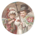 Victorian Christmas stickers