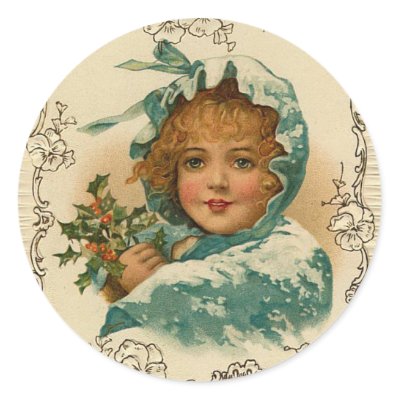 Victorian Christmas Stickers