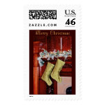 Victorian Christmas Stockings Stamp