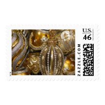 Victorian Christmas Tree Decorations Stamps