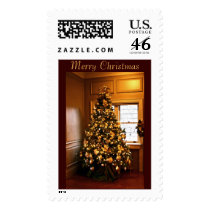 Victorian Christmas Tree Stamp