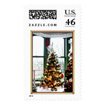 Victorian Christmas Tree Stamp