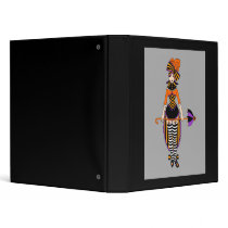 Victorian Circus Girl Binder
