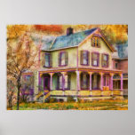 Victorian - Clinton, NJ - Grandma had a big family Print