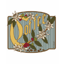 Victorian Coffee Sign t-shirts by MendiSue Victorian Coffee Sign t-shirts