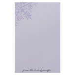 Victorian Corner Motif Stationery
