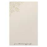 Victorian Corner Motif Stationery